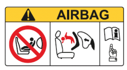 Desactivação do airbag frontal do passageiro