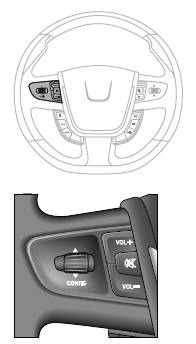 Comandos no volante